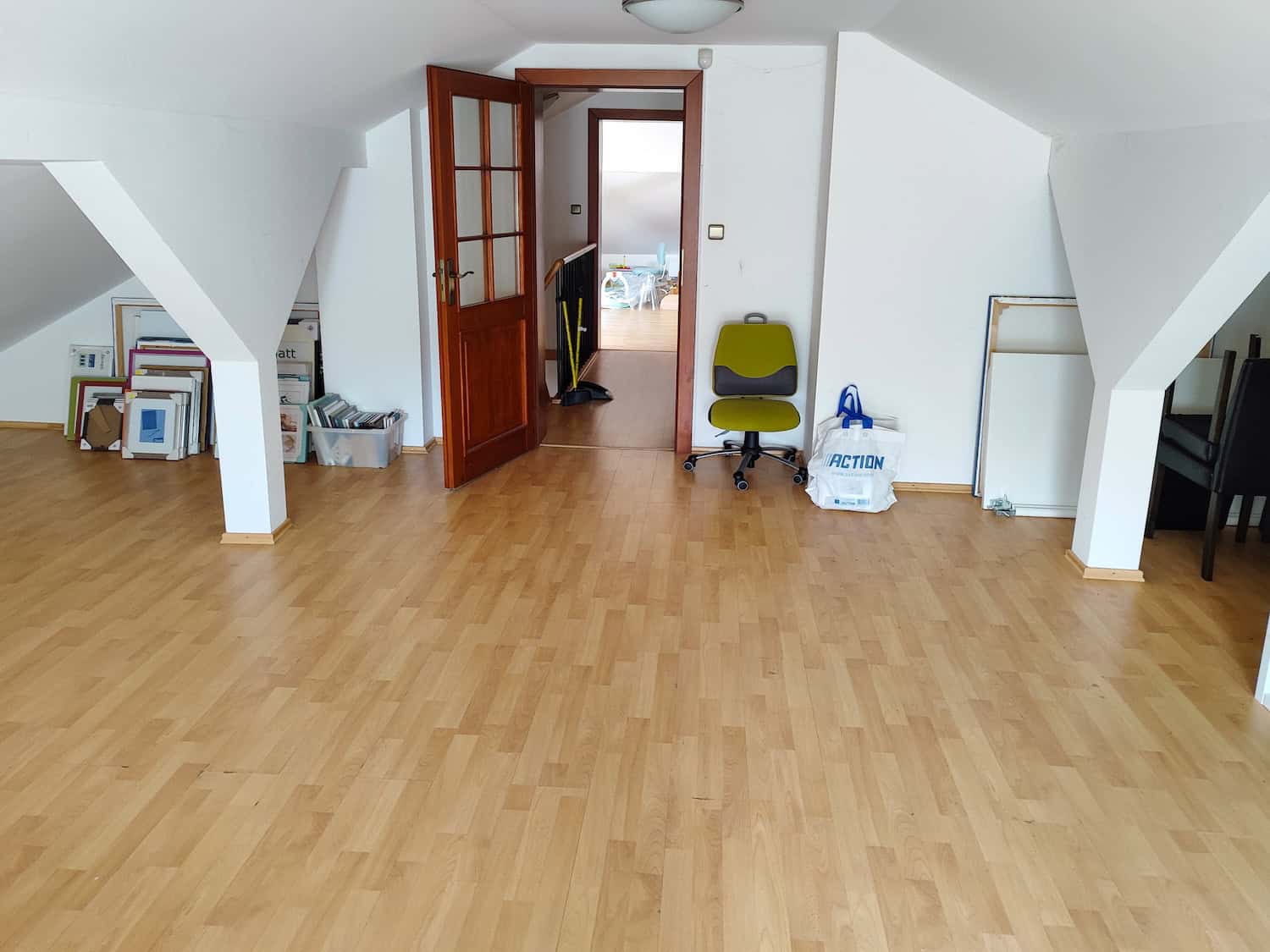 Odkládací místnost – po