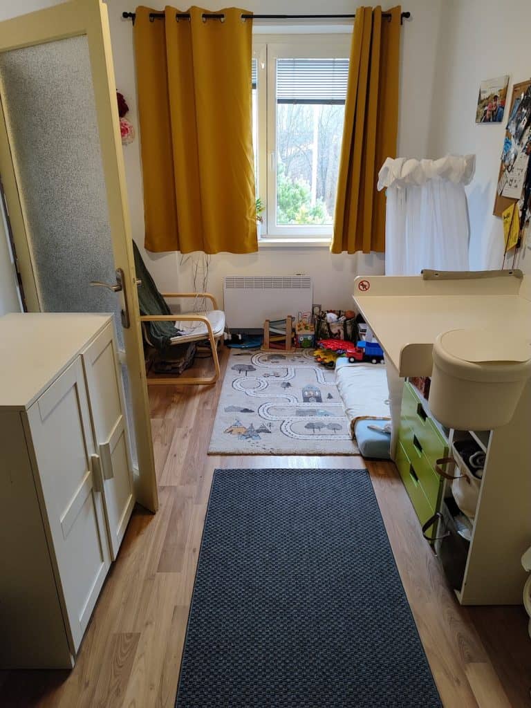 Organizace dětského pokoje – po